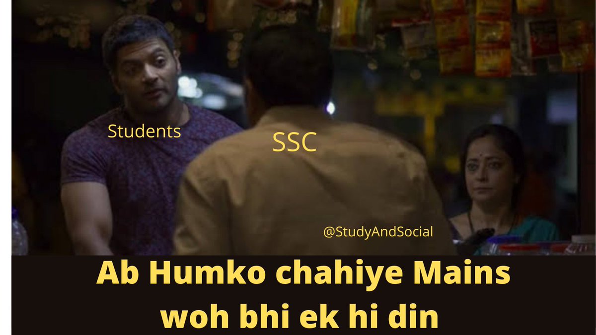 ArjunMa68686179's tweet photo. #cgl_mains_in_single_shift
Shamelessness at its lowest level
The way SSC is torturing aspirants R.I.P normalisation 
#cgl_mains_in_single_shift
@RbeJain @qmaths_in 
@abhinaymaths 
@GaganPratapMath 
@DoPTGoI 
@DrJitendraSingh https://t.co/5v4x2bPuP0