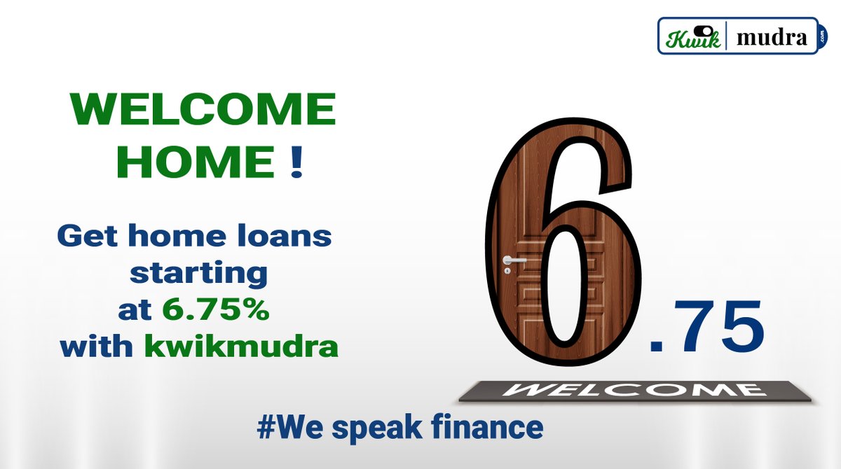 KwikMudra's tweet photo. A home is like building an asset.
Book your dream home with Kwikmudra.
Home Loan Starting @6.75
Call Us:18001238698

#KwikMudra #wespeakfinance #HomeLoan https://t.co/xOxx0TkqSY