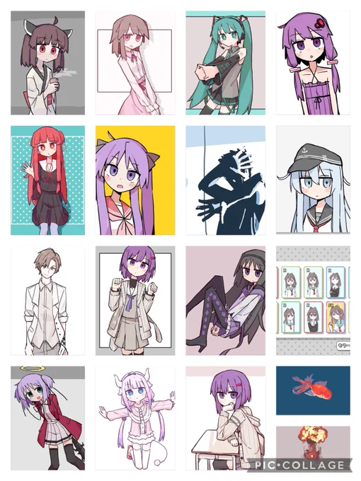 #今月描いた絵を晒そう