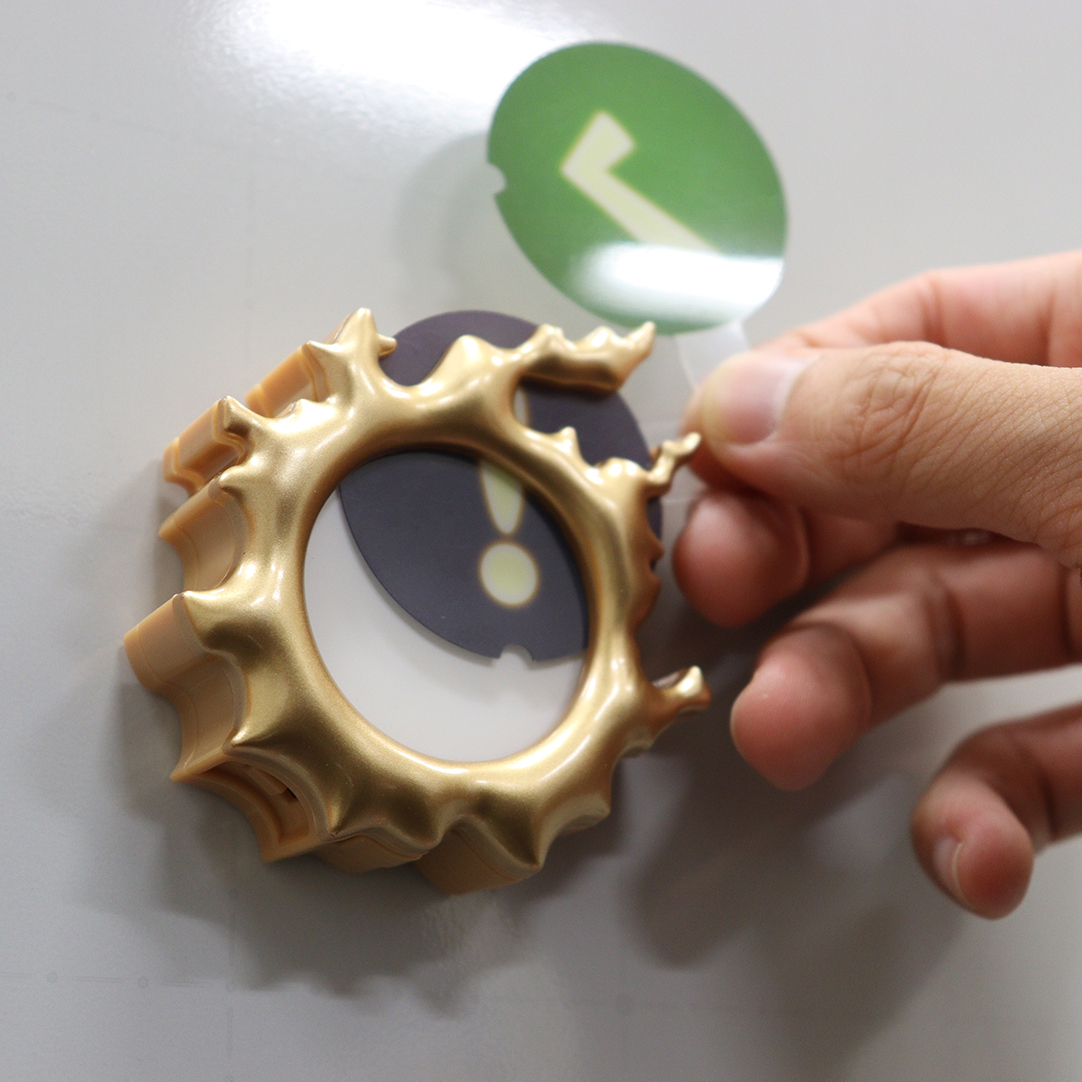 Aitai Kuji The New Final Fantasy Xiv Main Story Quest Job Quest And Side Quest Icons Are Actually Small Lamps That Light Up And Also Act As A Magnet Too You