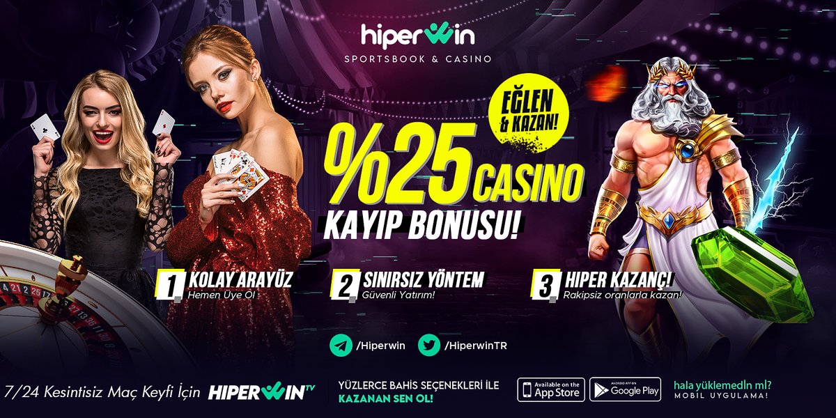 👑Hiperwin Casino Sizleri Bekliyor!
🎲 %25 Canlı &amp; Slot Casino Kayıp Bonusu!
🎰 Eğlence &amp; Kazanç bir arada
♥️  En iyi casino sağlayıcıları ile çalışıyoruz!

✅Kolay Üyelik!
☑️Hiper Hız'da Para Çekimi!

Hiper Giriş hiperwin12.com
HiperwinTV hiperwin.tv