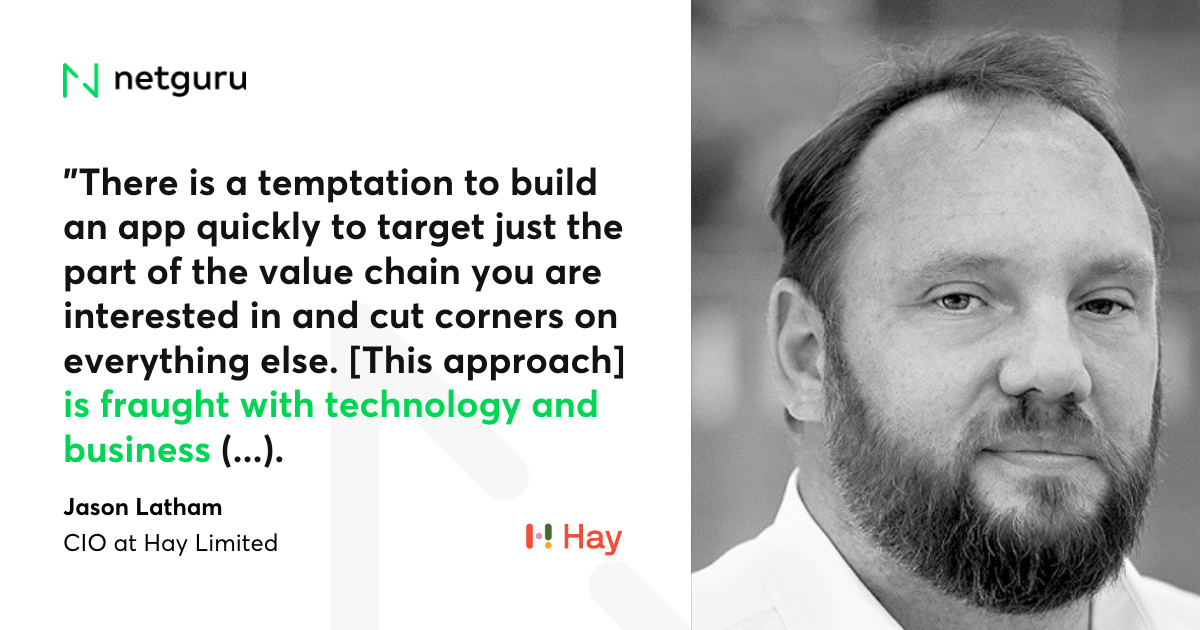 "When a user grants you the privilege of participating in their financial life, that is a sacred trust you must take very seriously," says Jason Latham, CIO at <a href="/hellohay/">Hay</a>.

Read more insights here: hubs.ly/H0TFFHX0

#fintech #finance #productdesign