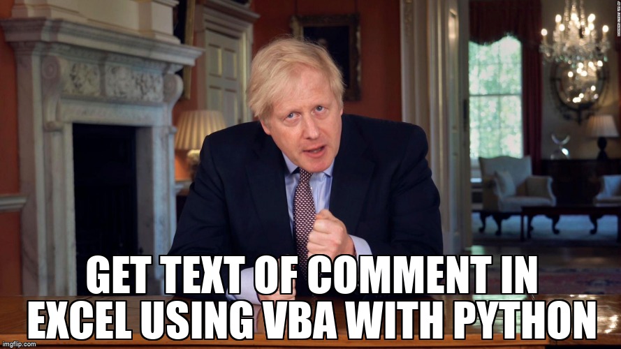 overflow_meme's tweet image. Get text of comment in excel using vba with python stackoverflow.com/questions/6899… #comments #win32com #excel #python