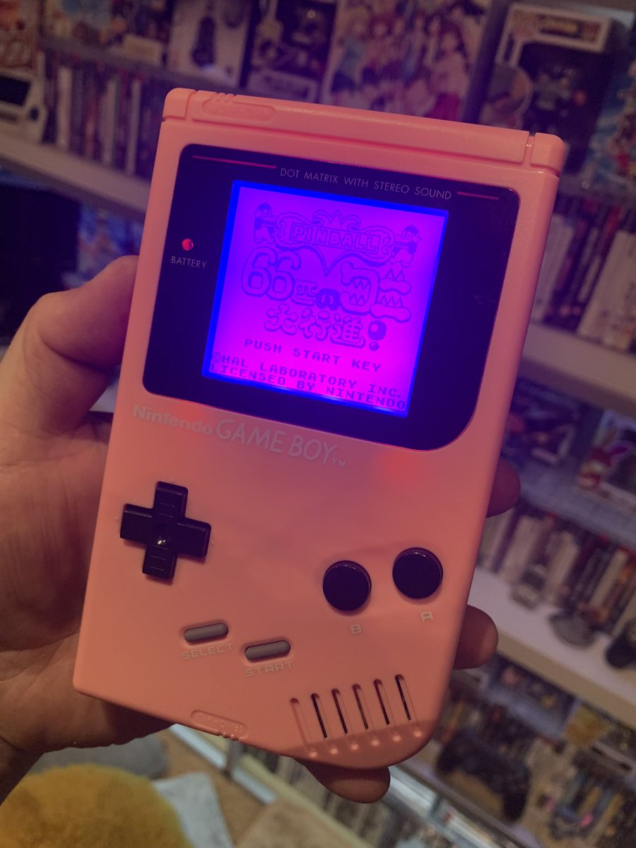 KRASHOVARIDE's tweet image. Latest build, another throw together from parts I had about..#gameboymods #retrocollector #nintendo #moddedgameboyclub #gamingcommunity