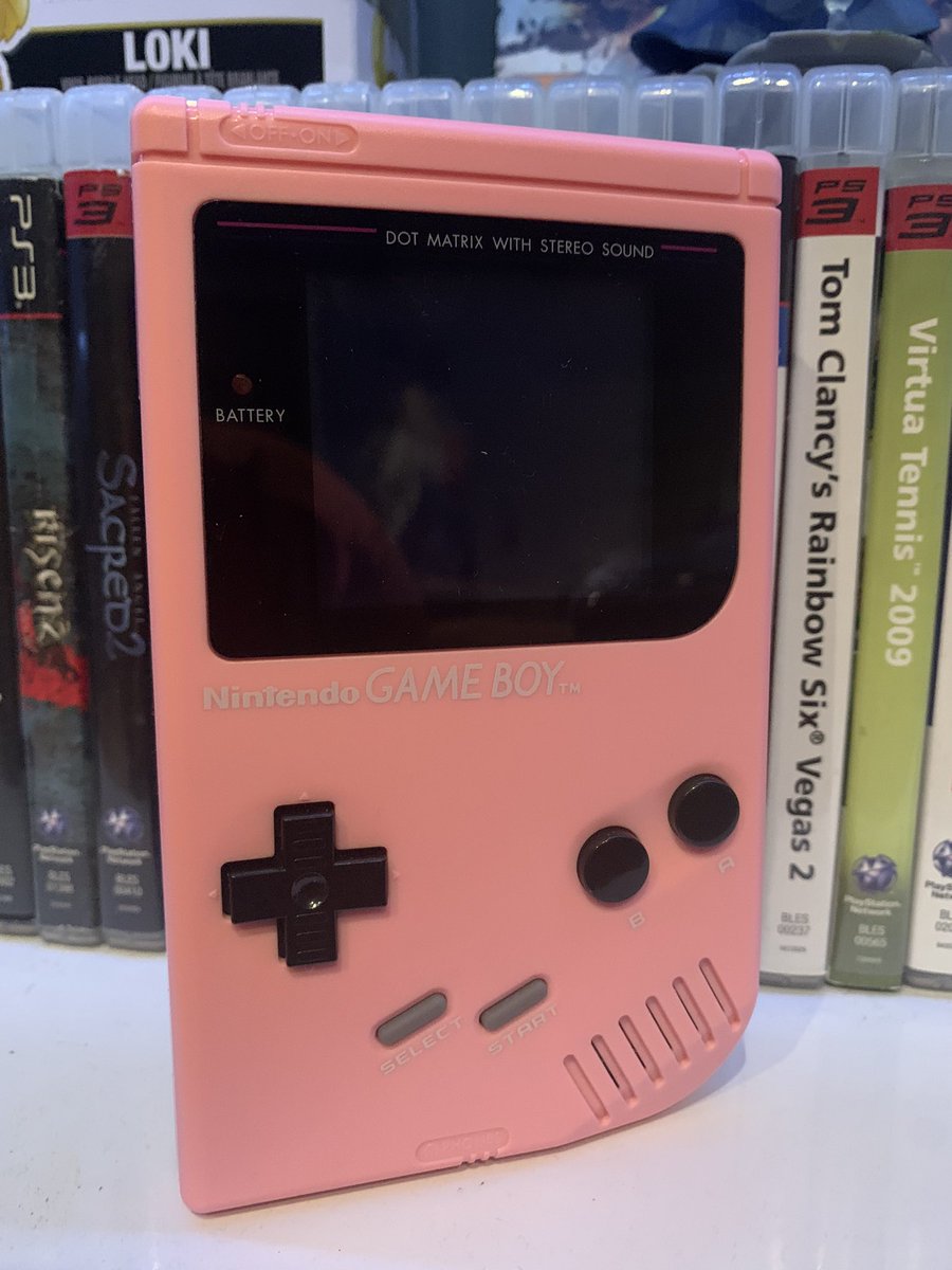 KRASHOVARIDE's tweet image. Latest build, another throw together from parts I had about..#gameboymods #retrocollector #nintendo #moddedgameboyclub #gamingcommunity