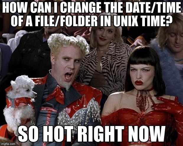 askubuntumemes's tweet image. How can I change the date/time of a file/folder in unix time? askubuntu.com/questions/1361… #timestamp #fileproperties #files #time
