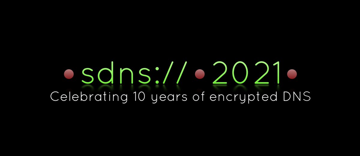ataudte's tweet photo. For anyone who is interested in practical #DNS #privacy, watch the #recording of sdns://2021
https://t.co/fKtvmZxhG5
#DNSSecurity #DNSCrypt https://t.co/7PT20R1KPy