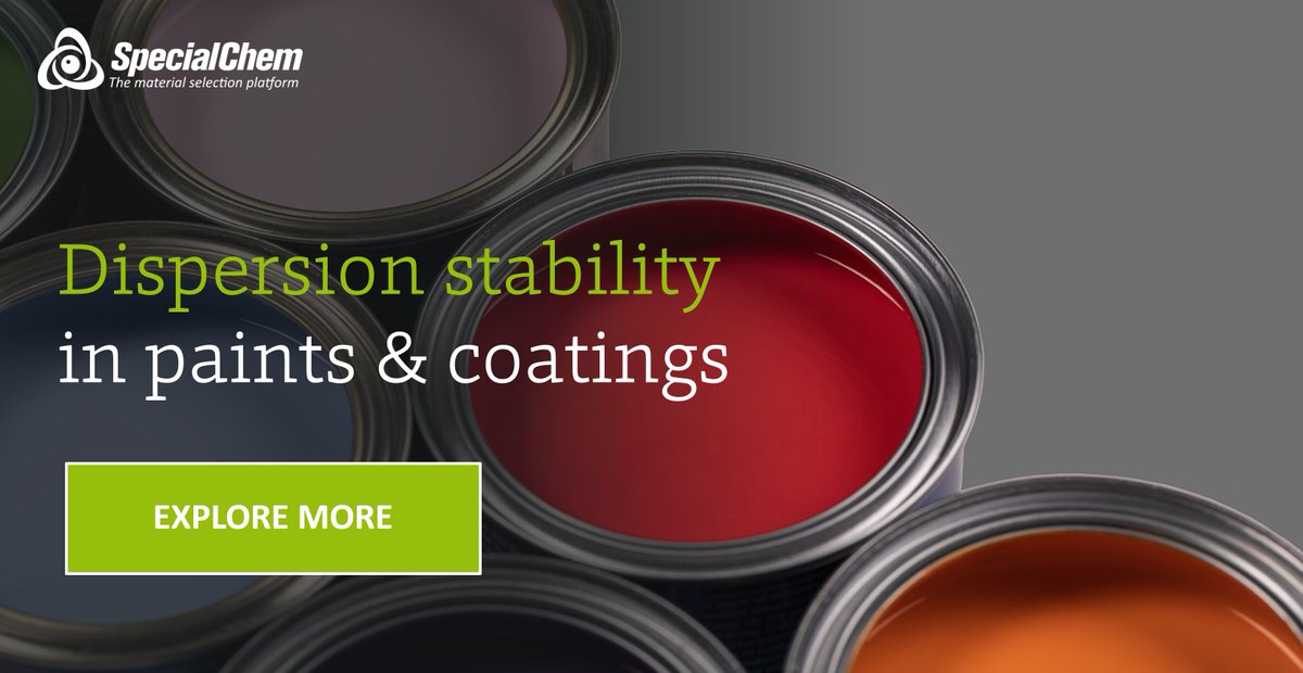 Develop highly stable dispersions of #pigments and #fillers with a complete understanding of underlying science - #dispersion process, particle stabilization, etc. associated with paints and #coatings formulations. bit.ly/3jslmpO