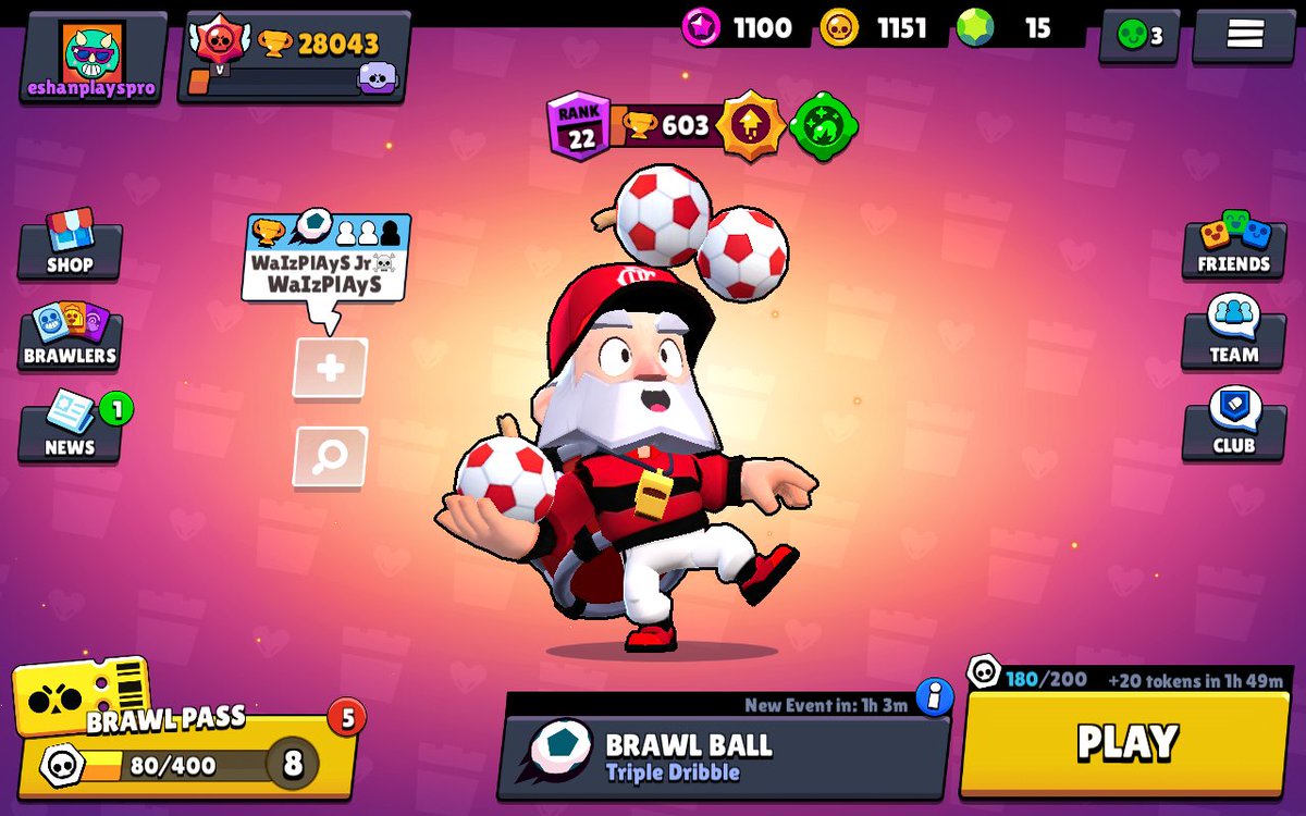 eshanplays's tweet photo. New skins Flamengo Mike and dark tide carllllllll #brawlstars #skinsss 🤩🤩🤩🤩 https://t.co/7DO5ZlsRe4