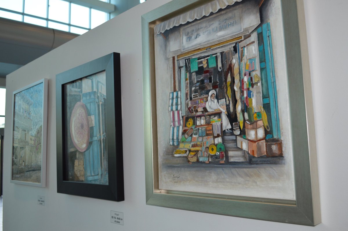 ABCinGCC's tweet photo. Exhibition “Scent of the Past” on display at Harbour Gate
Read More:https://t.co/Qju1KhftYk

#Bahrain #Exhibition #art #Bahrainartist #harbourgate https://t.co/FWoJ09GUtT