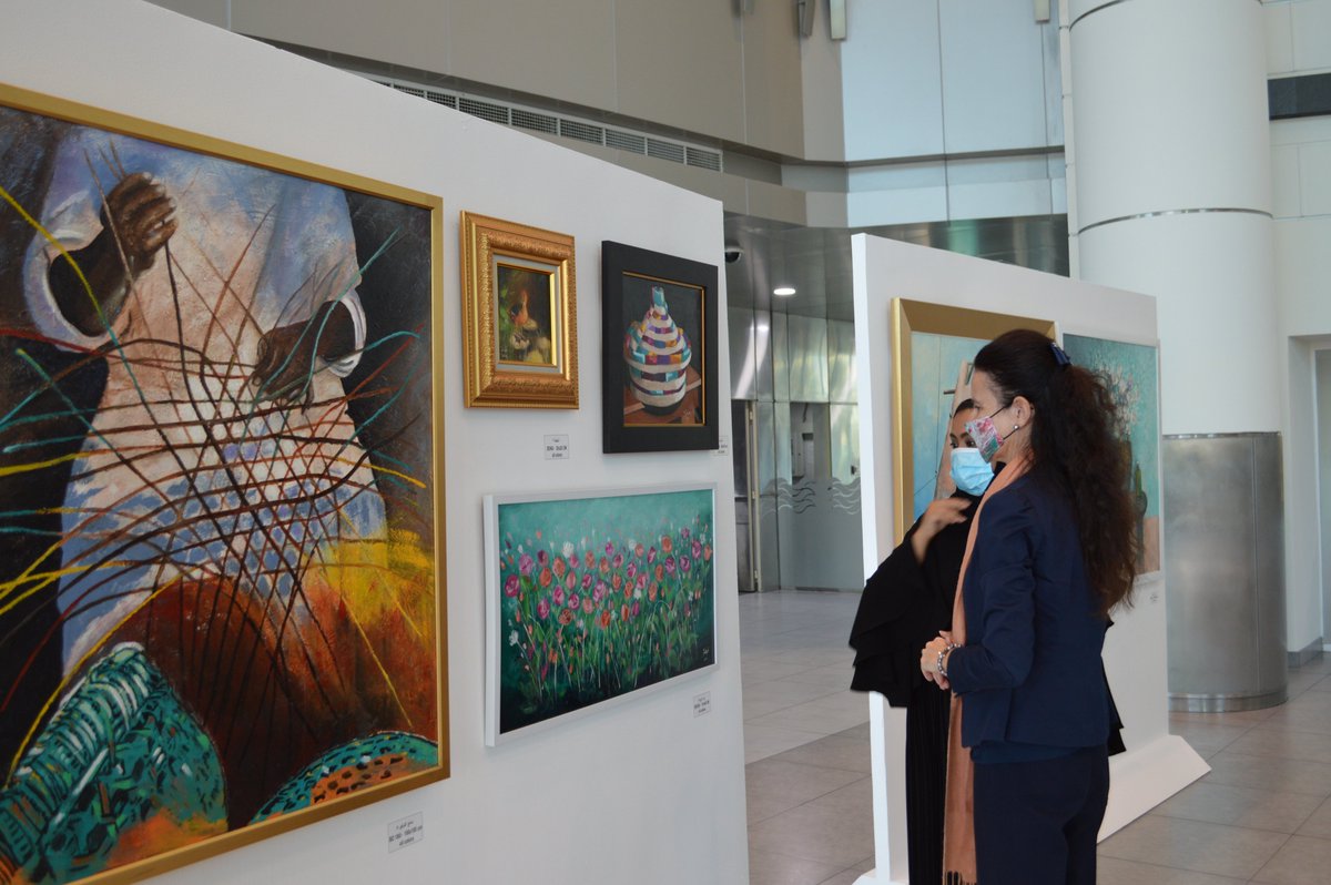 ABCinGCC's tweet photo. Exhibition “Scent of the Past” on display at Harbour Gate
Read More:https://t.co/Qju1KhftYk

#Bahrain #Exhibition #art #Bahrainartist #harbourgate https://t.co/FWoJ09GUtT