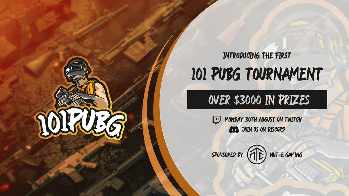 PremiumScrims's tweet photo. 🚨101 PUBG Tournament🚨

The @101PUBGOCE continues tonight at 6.30pm AEST

Lobby 1
🎙️@funky_au
📺https://t.co/OxDvzPl0Ui

Lobby 2
🎙️@HappyGilmore369 &amp; @Butts_PUBG
📺https://t.co/sRlcsPDBUj

Lobby 3
🎙️@Darth_Bananas
📺https://t.co/InC1o8VgoD

Sponsored by @nTe_GamingOCE https://t.co/YZhpyait1Z