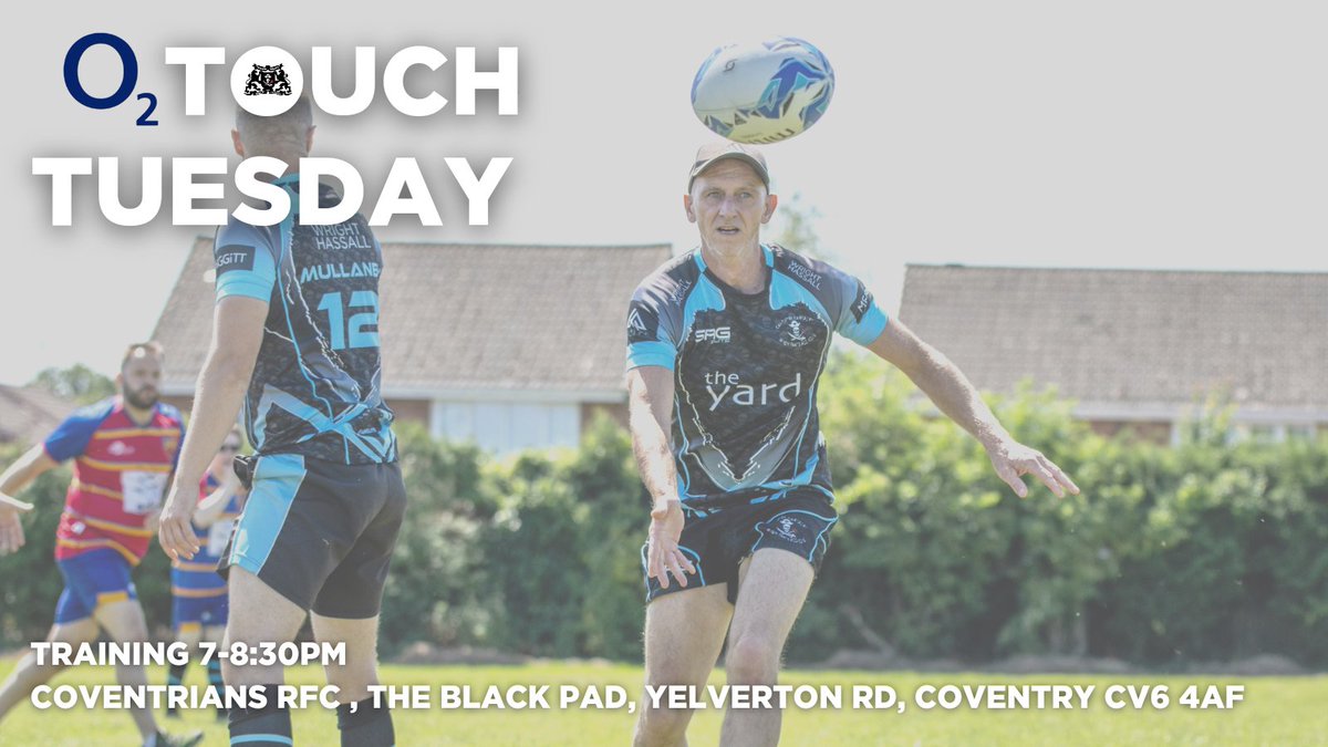 Covcorsairsrfc's tweet image. 🏴‍☠️🏉 It's #O2Touch Tuesday!
📧 Send us a message for more information
