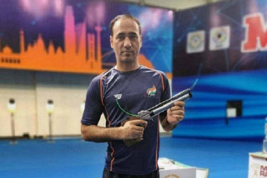 ncbn's tweet photo. Congratulations to Singhraj Adhana on an incredible comeback to win the Bronze in men's 10m Air Pistol SH1 event! #Paralympics #Praise4Para https://t.co/Qh8zaNtQud
