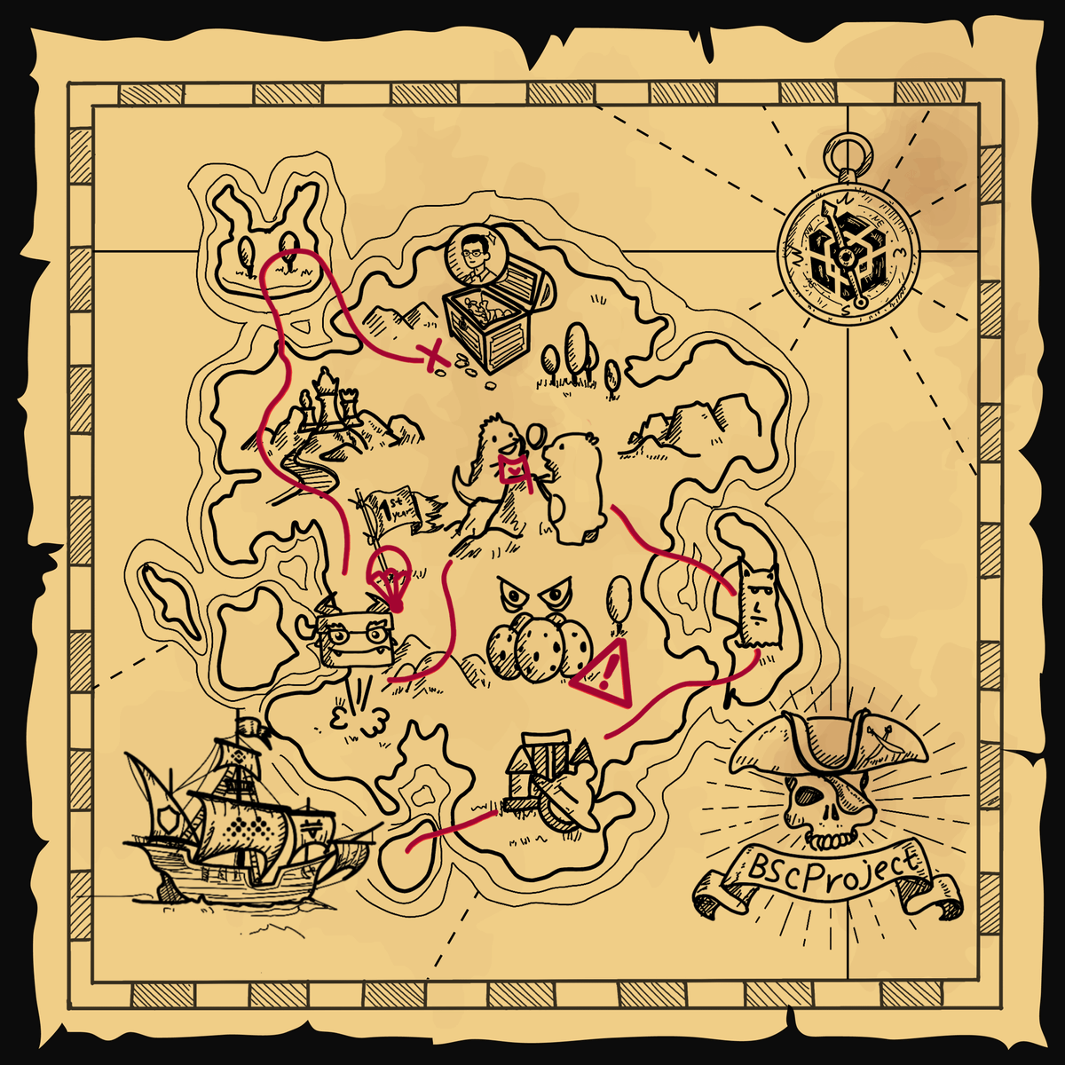 BscProjectOrg's tweet photo. BSC Project &amp; Binance Smart Chain NFT is coming now!

It's named:#BSC treasure map.❤️

Come and find out who're the BSC project on the #NFT map!👀👀👀 https://t.co/lfp2Nwrrg6