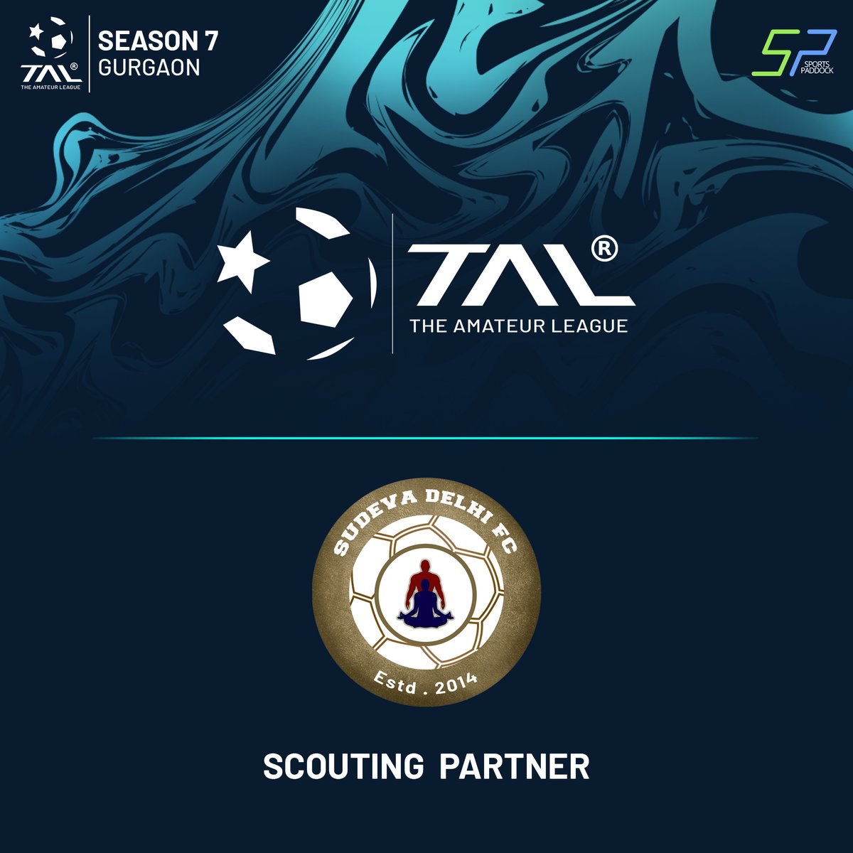 SudevaDelhi's tweet photo. We are thrilled to announce our association with The Amatueur League as the scouting partner for their new season. Get ready to witness some action packed events in the upcoming leagues.
#TAL #TheAmateurLeague #ScoutingPartner #IndianFootball #SudevaDelhiFC #BelieveTrainRise https://t.co/usRBGw1517