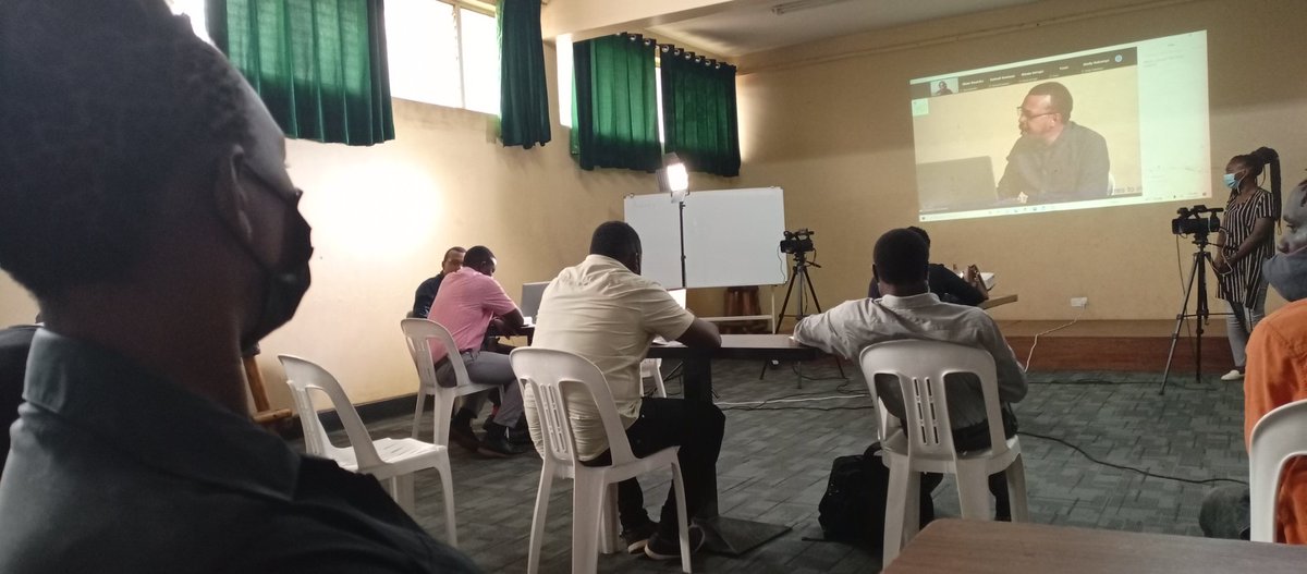pearlwoodug's tweet photo. The @UNESCO &amp; @EUinUG Film Projector happening now at @UNCC16 - National Theatre.

The theme of the day is #Copyright_in_Film with Councel Norman Mbabazi https://t.co/oaM3roiPv8