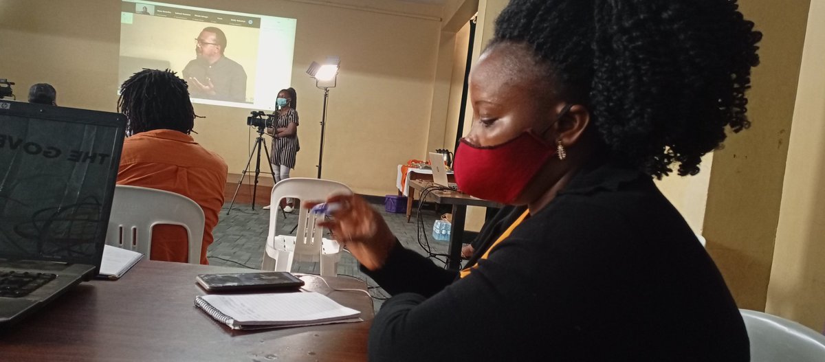 pearlwoodug's tweet photo. The @UNESCO &amp; @EUinUG Film Projector happening now at @UNCC16 - National Theatre.

The theme of the day is #Copyright_in_Film with Councel Norman Mbabazi https://t.co/oaM3roiPv8