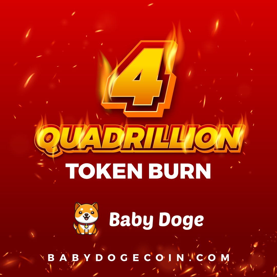 Just passed 579,000+ #BabyDoge holders 

#BURN tomorrow !