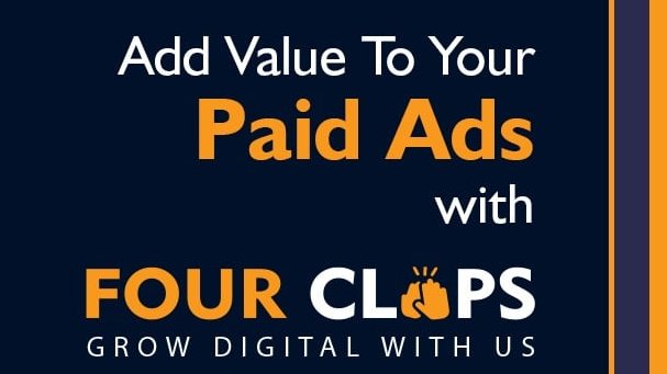 Fourclaps2's tweet image. Paid Marketing is a fundamental step in getting leads digitally. 
If gone wrong, it can make blunders, but if done right, it can work wonders, Get in touch with us to leverage your business with the wonders of paid advertising on digital platforms.
Let's clap for your business.!