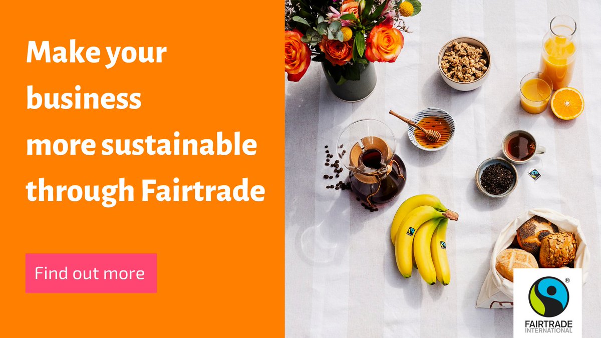 Sustainable consumption and sustainable business practices have become the expectation, rather than the exception.

Have you wondered how to make your business more sustainable through Fairtrade?

Check this out: fairtr.de/kpO