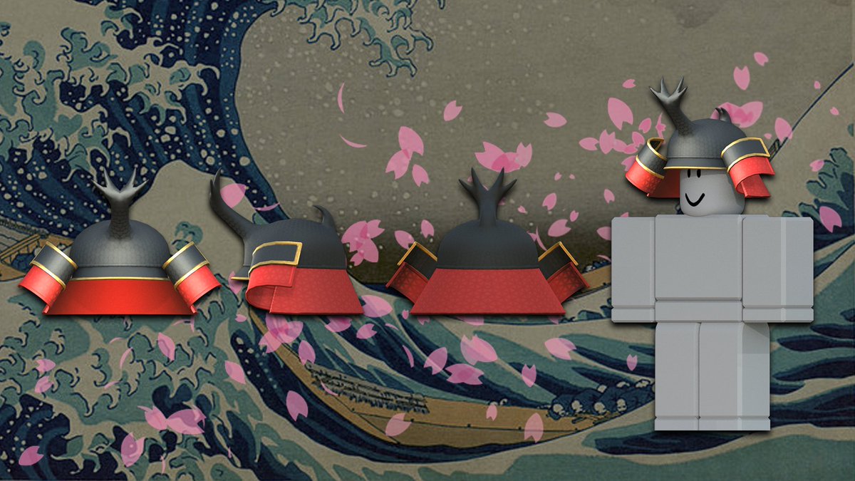 Lee991014's tweet photo. Recently watching some @Japanese samurai movies, the plot is great, samurai armor is also very handsome! So I made an #accessory! @Roblox  @RBXNews_ https://t.co/H9YGhYJ9JM