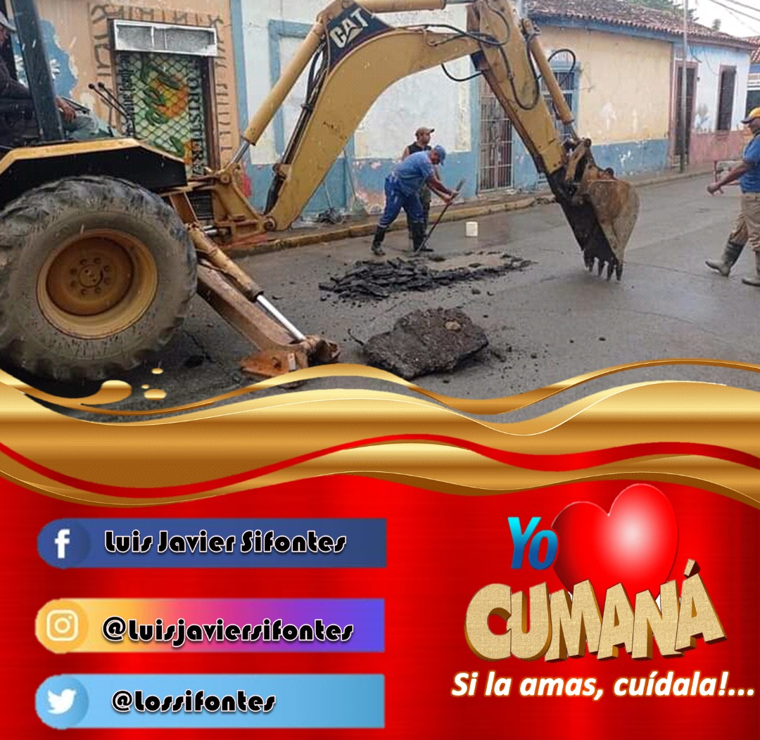 YO♥️CUMANÁ #31Ago ‼️En el marco del plan municipal de agua, se realizó recuperación de la toma de agua potable en la calle #Sucre, parroquia Sante Inés en #Cumaná, esto a través de Saminfra e hidrocaribe ▶️.@lossifontes ▶️.@NicolasMaduro ▶️ #HayQueVacunarse