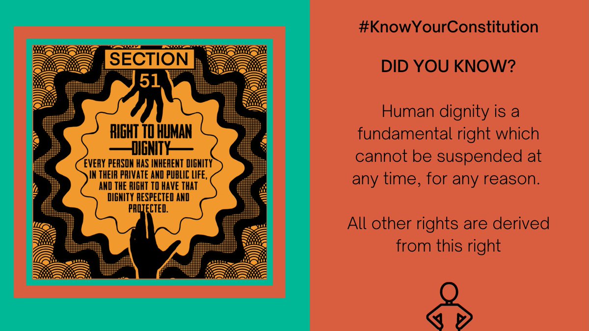 wildtrustzim's tweet photo. #KnowYourConstitution
Did you Know? Human Dignity is a fundamental right which cannot be suspended at any time, for any reason. All other rights are derived from this right. #Section51 @SAPST @WCOZIMBABWE @NAYOZimbabwe @galzinf @ZimRightsLIVE @ZimHRNGOForum @Kubatana @RAUZW https://t.co/6ObWYKJRee