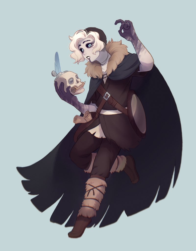 marblegroves's tweet photo. My commission for @Mahaffay of their original character! This was loads of fun to render 😭 https://t.co/OsTuRH5hXe
