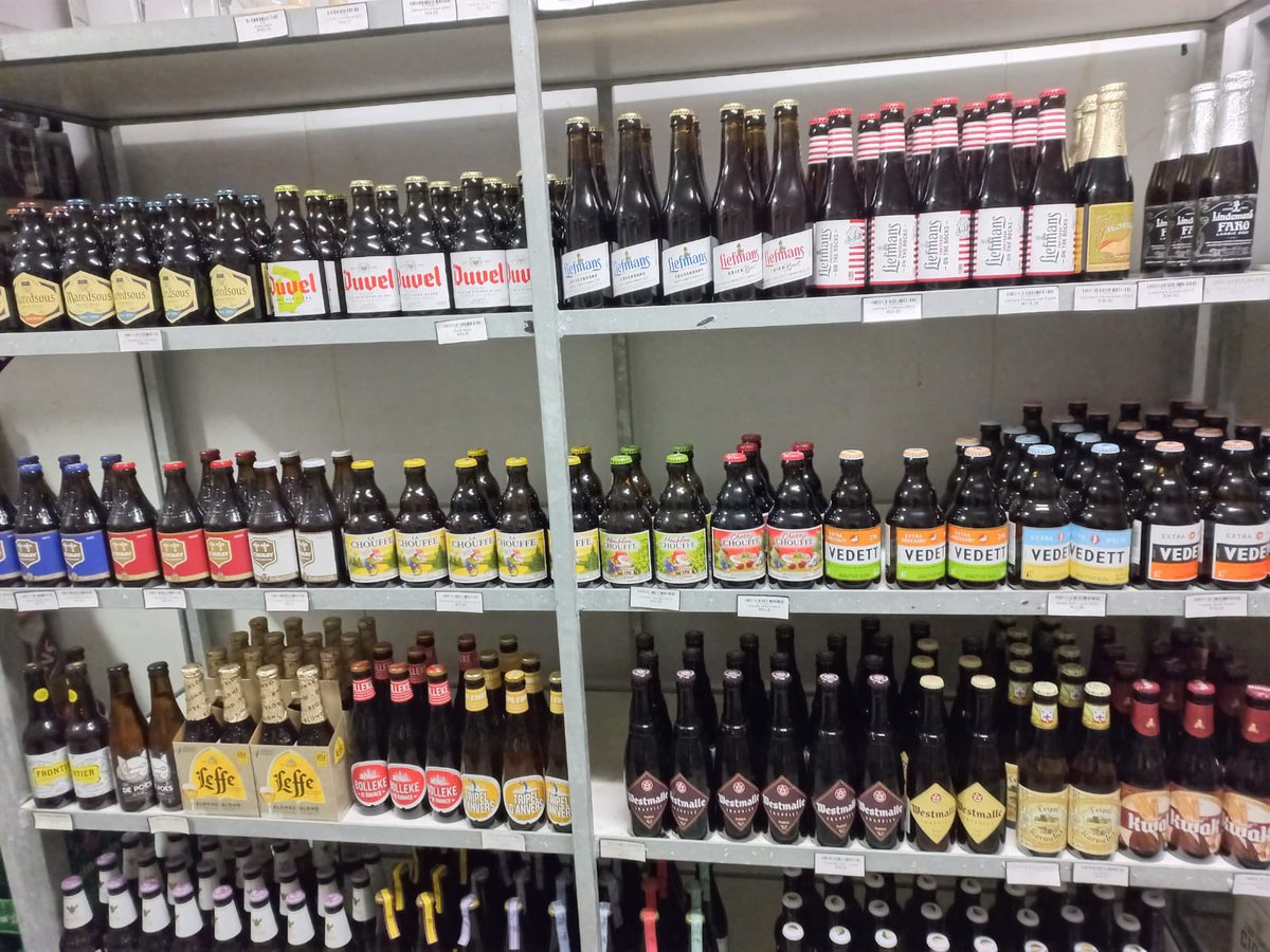 Belgian Beers all stocked up at <a href="/RoelandLiquors/">Roeland Liquors</a> 
#BelgianBeerCompany #BelgianBeer