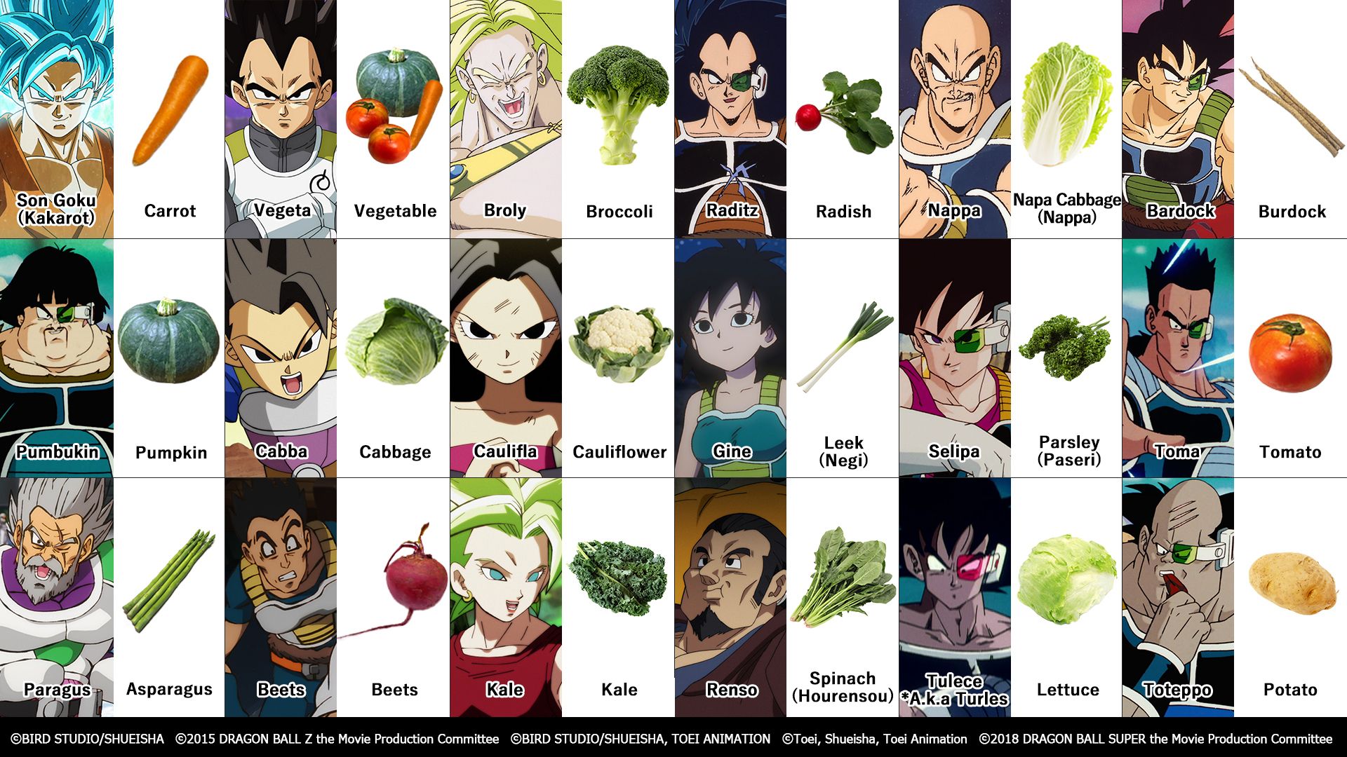 Do You Know the Names of All These Dragon Ball Z Characters?