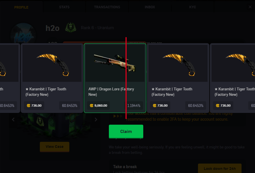 CsgoH2o's tweet photo. case #12 @CSGOEmpire @CSGOEmpireV2 https://t.co/6U8LzVpilZ