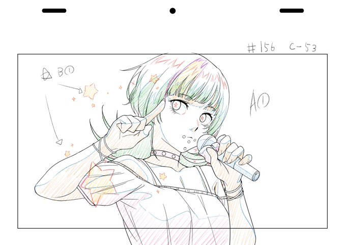 綺羅羅さん。
めちゃくちゃツボキャラなんですが。

色わかんないのでラフで。 