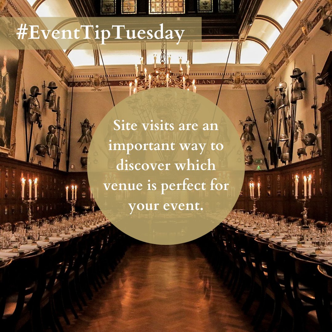 PewterersHall's tweet photo. Today's #EventTipTuesday is to ensure you do a site visit of all the venues you are interested in, as it is an ideal way to discover which one is perfect for your event.

#venuespace #venuesearch #londonvenues #eventsplanning #eventsplanner  #eventslife https://t.co/U5p79HCK9i