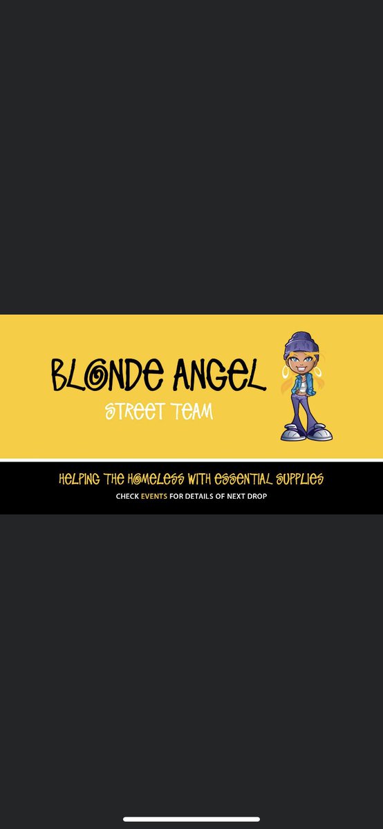 Now helping 100s survive with much needed supplies and food - 3900 members on Facebook #blondeangel
