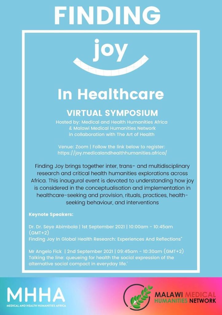 Please join our colleagues at @AndMhha for this important symposium on #findingjoy.

Details in poster.