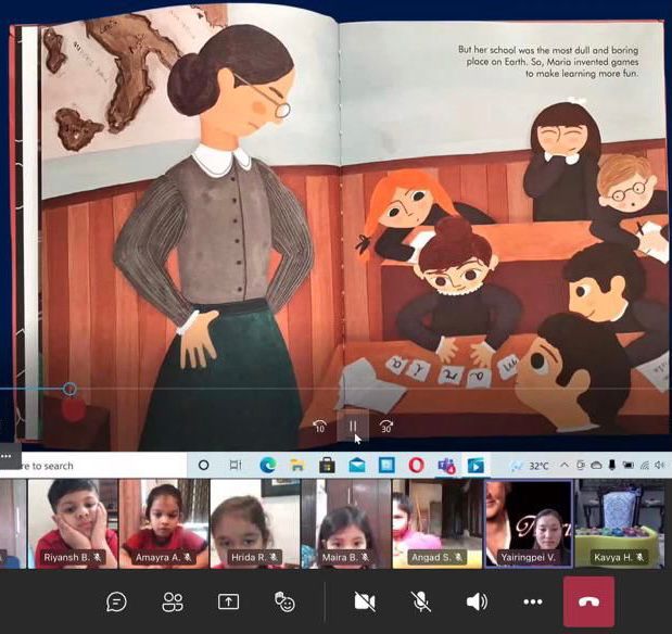 theardeeschool's tweet photo. Dr. Montessori's 151st Birth Anniversary, The Ardee School, Gurugram is sending warm wishes into the universe and to the students and Montessorians around the world on their journey exploring Montessori pedagogy and working towards being advocates for the rights of all children. https://t.co/2wF4peV5pT