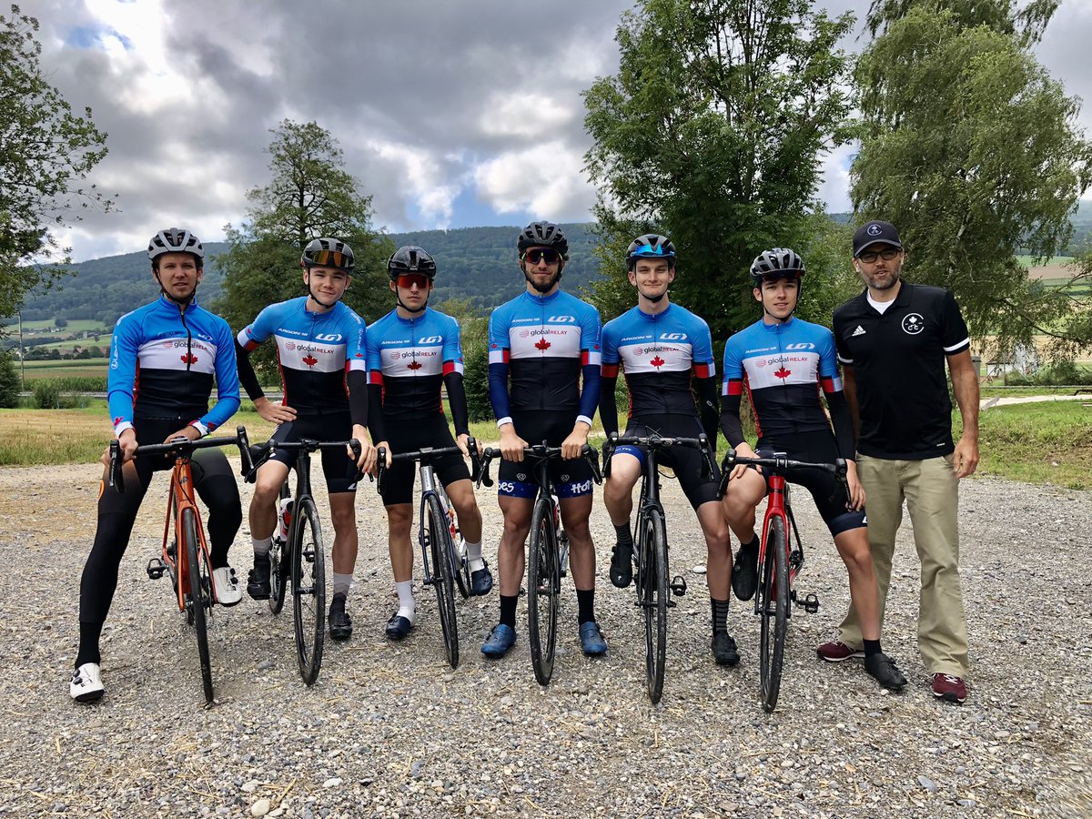Cycling Canada (@cyclingcanada) on Twitter photo Our Junior 🛣️ development squad has made it to Europe alongside coaches <a href="/NigelEllsay/">Nigel Ellsay</a> & <a href="/RichardWooles/">Richard Wooles</a>!
They will be tackling the GP Rüebliland in 🇨🇭 from September 3-5 🙌 Our Junior 🛣️ development squad has made it to Europe alongside coaches <a href="/NigelEllsay/">Nigel Ellsay</a> & <a href="/RichardWooles/">Richard Wooles</a>!
They will be tackling the GP Rüebliland in 🇨🇭 from September 3-5 🙌