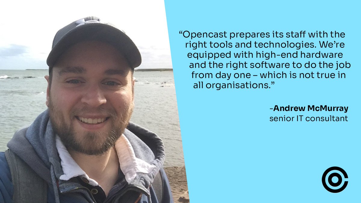 TeamOpencast's tweet photo. Meet Andrew! Heβs one of our senior IT consultants and this is why he loves working at Opencast.
Join the team: https://t.co/zwyPKrr2ne
#PotentialMadePowerful #UKJobs #RemoteWorking #StaffTestimonial https://t.co/wGU32AimWR