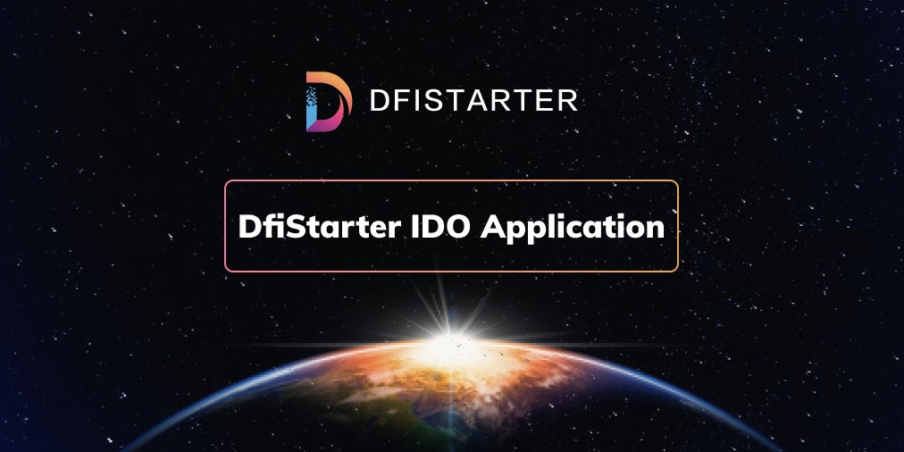 💥 DfiStarter IDO Application 💥

Working on a project? 👨‍💻

🧐 Need a #launchpad to kickstart? 🚀

💁‍♂️Then, we are inviting #IDO applications. 🔥

Fill out the form below👇

forms.gle/evMEF1WfJJPhpc…

Ready. Set. GO!🚀

$DFI #Crypto #Cryptocurrency