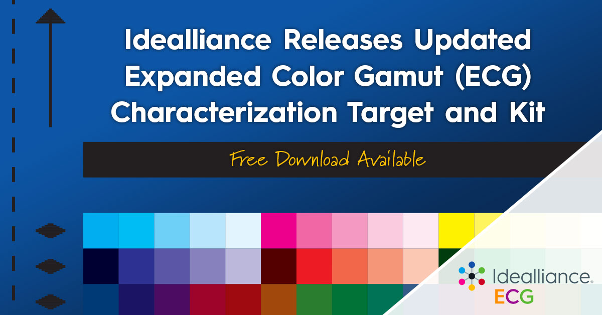 <a href="/Idealliance/">Idealliance</a> has released a new version of their Expanded Color Gamut (ECG) characterization kit and target. If you are working in ECG or thinking about it this is a good place to start.

ow.ly/QjS850G1cLq

#colormanagement #printing #ECG #ExpandedGamut