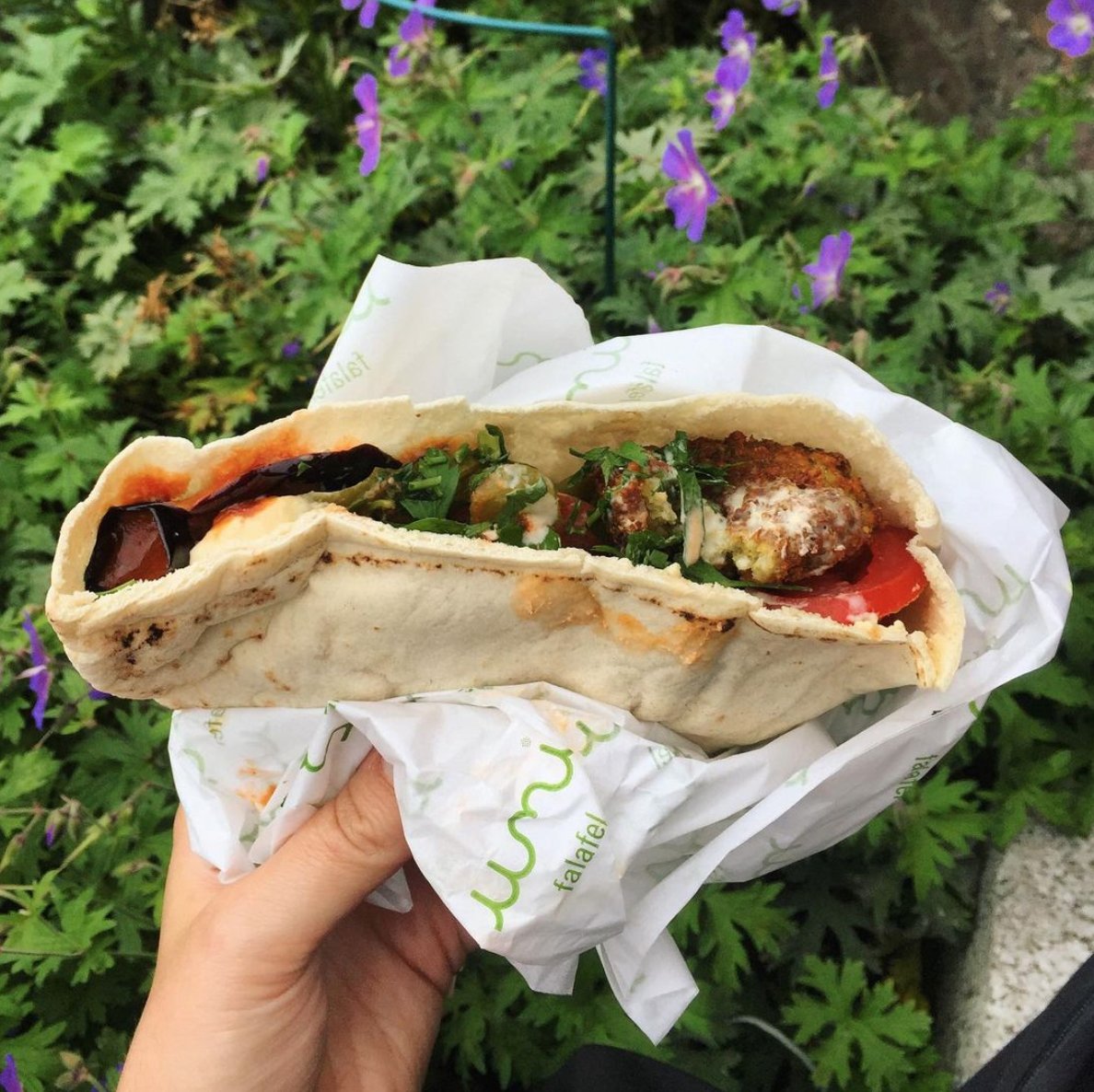 Thanks for sharing @veghuns1 📷
'Does anything beat an Umi falafel?'