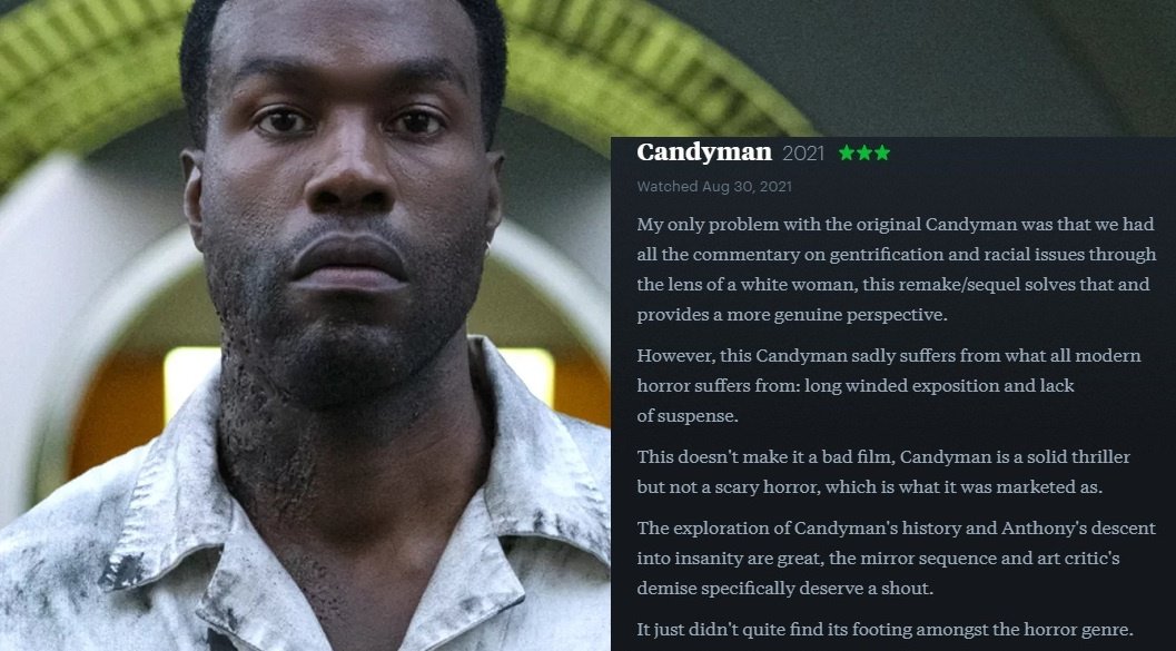 anamelessplanet's tweet photo. Sadly i didn't find this scary at all, and while I appreciate what it does, it's still not a great entry to the horror genre.
The original #Candyman had way better suspense.

#film #movie #filmreview #moviereview #horror #thriller #slasher #scary #blog #blogger https://t.co/8asWBrXewr