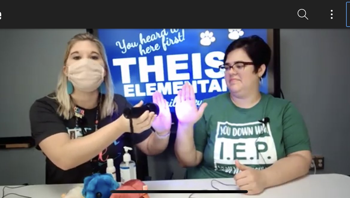Promoting germ prevention with the cutest stuffed microbes and glo germ demo on the morning announcements <a href="/TheissKISD/">Theiss Elementary</a>. #schoolnurse <a href="/KISDHlthSvc/">KleinISD Health Serv</a>