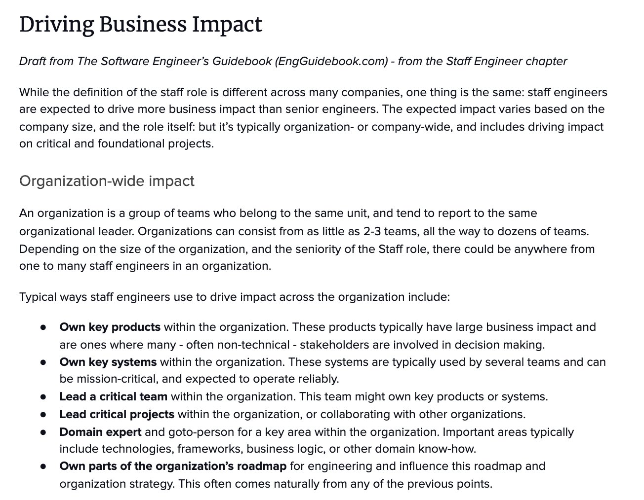 The Software Engineer’s Guidebook on Twitter: 