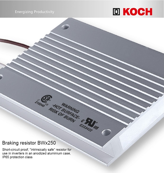 GmbKoch's tweet photo. Our safe #BWx250 braking resistors are available with a rated power of 100 W and various resistance values between 3 & 830 Ohms. They are particularly suitable for dynamic applications for operation on #servocontrollers. More: https://t.co/1LYEzY9AJ5
#highloadcapacity #IP65 https://t.co/3Gn4hbLlN8