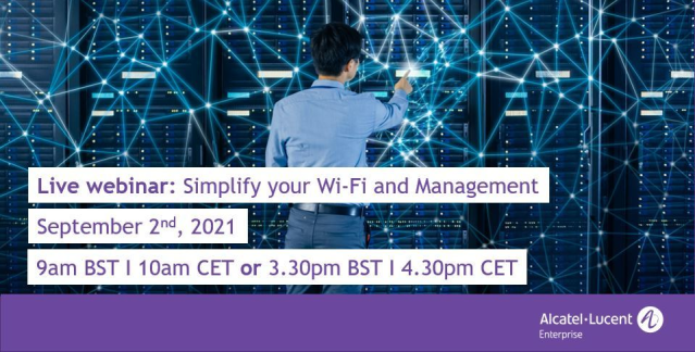 PallasMan's tweet photo. Join us to learn the value of working with @ALUEnterprise on your networking projects and how we can simplify operations, reduce costs and increase ROI in deploying new networking technologies with a specific focus on Wi-Fi and Management. Register now! https://t.co/ORegeU0f2q https://t.co/OVqT85mR6z