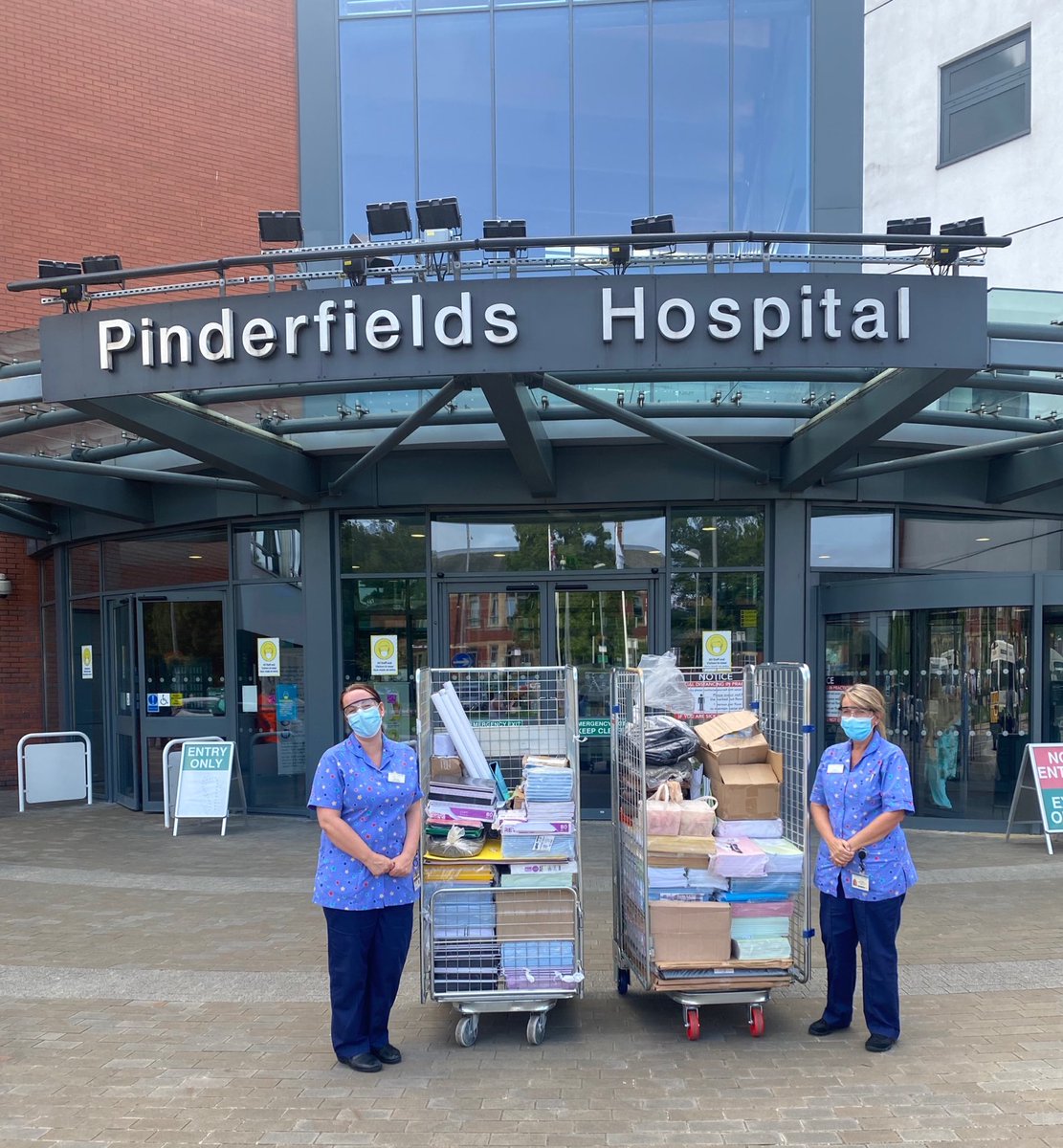 MY_NHSCharity's tweet photo. 🌟Thankful Tuesday🌟

Today we have the pleasure of sharing the incredible donation from Wakefield YPO, who donated over 5 cages filled with stationary for the Children’s Department at Pinderfields Hospital💙

Thank you Wakefield @ypoinfo✨

#TogetherWeAreMakingADifference https://t.co/bAtDBWWpxA