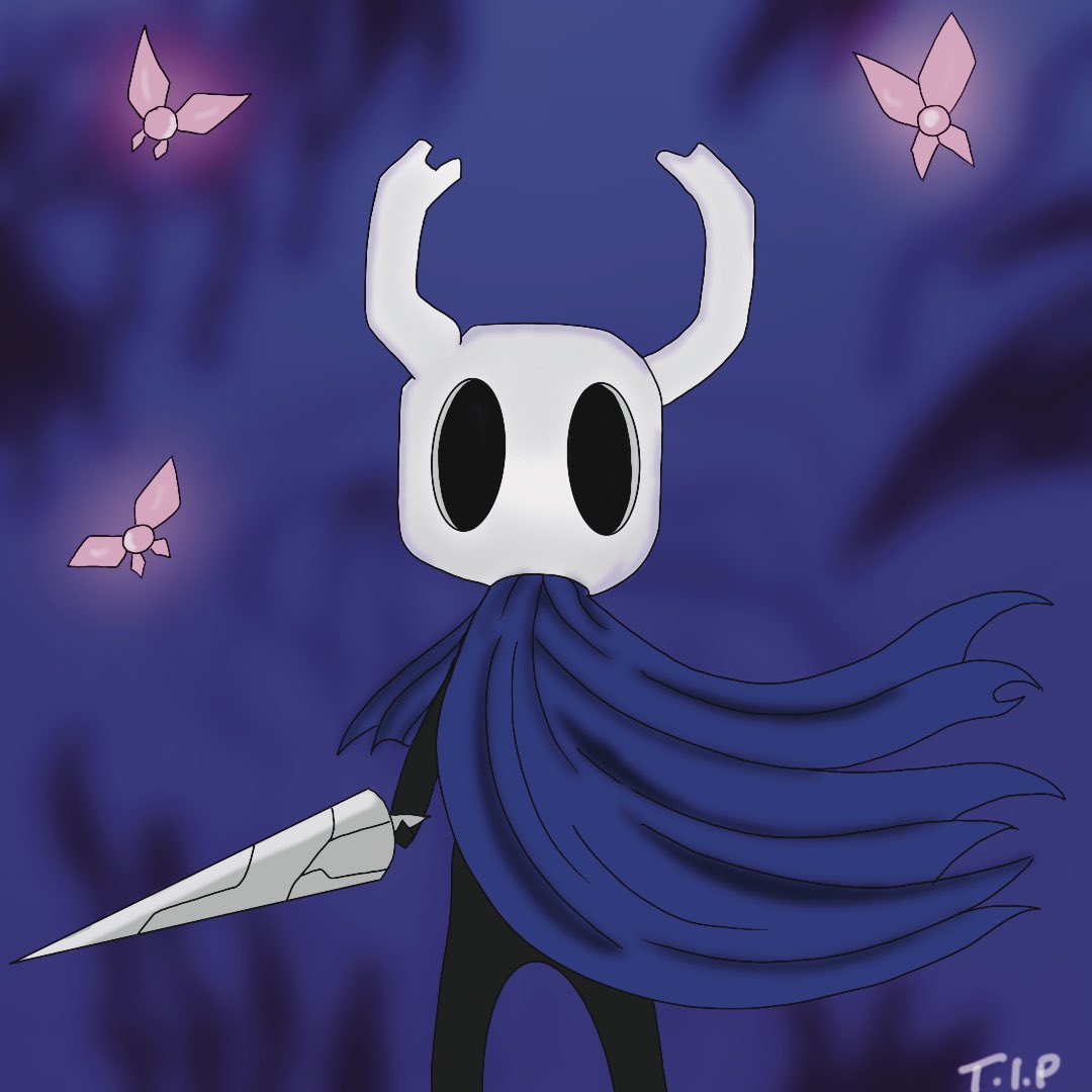 TrayPayne's tweet image. From this to that 

#ArtistOnTwitter #shapegame #HollowKnight #hollowknightfanart