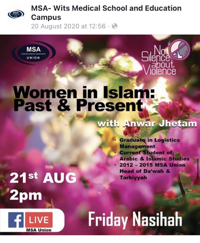 zakareeee's tweet photo. .@MSA_Wits_Med_Ed was posting about a #NoSilenceAboutViolence campaign but now that their chairperson has been exposed they are in fact being silent about violence https://t.co/pXE618arCM